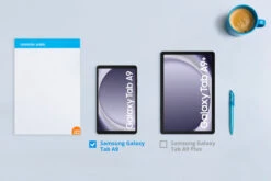 Samsung Galaxy Tab A9 8,7 Inch 64GB Wifi Grijs + Book Case Zwart -Samsung || APPLE || Google Winkel 1994856