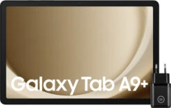 Samsung Galaxy Tab A9 Plus 11 Inch 128GB Wifi Zilver + BlueBuilt Oplader