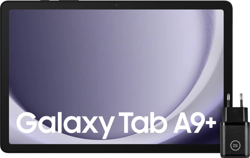 Samsung Galaxy Tab A9 Plus 11 Inch 128GB Wifi + 5G Grijs + BlueBuilt Oplader 3 Samsung Galaxy Tab A9 Plus 11 Inch 128GB Wifi + 5G Grijs + BlueBuilt Oplader